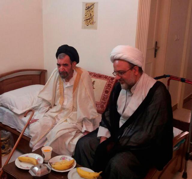 آیت الله موسوی و حجت الاسلام سینایی