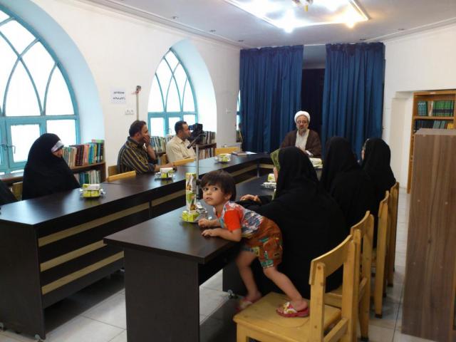 جلسه با اولیاء دانش آموزان مسجد منیریه