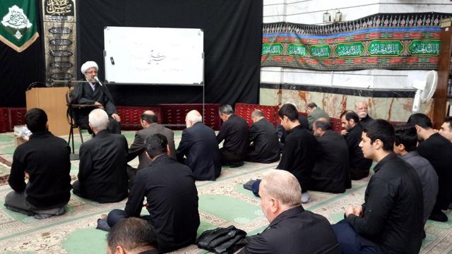 ظهر اربعین 96 - مسجد منیریه - حوزه علمیه حضرت ابوطالب